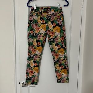 7 for All Mankind Floral Jeans